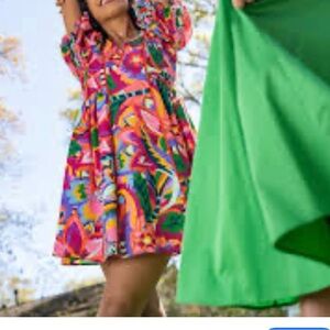 CROSBY by Mollie Burch Pink Multicolor Floral Dress